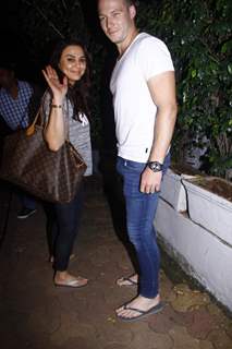 Preity Zinta took David Miller out for Dinner at Olive