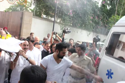 Abhay Deol Father's Funeral