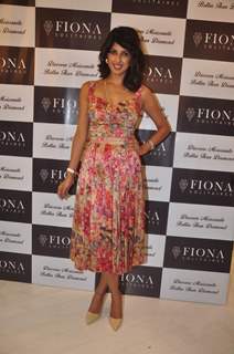 Aishwarya Sakhuja at Launch of Fiona Solitaires Stores