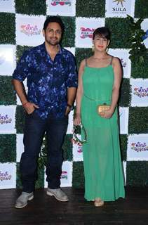 Parvin Dabas and Preeti Jhangiani at Sula Wines Bash