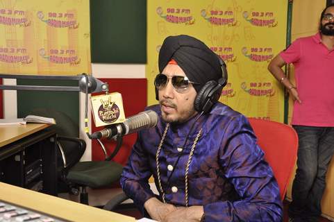 Mika Singh at Launch of 'Yo Punjabi Mirchi' Radio Station