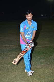 Vatsal Seth at Mumbai Heroes Corporate Cricket Match