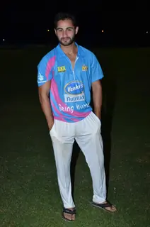 Armaan Jain at Mumbai Heroes Corporate Cricket Match