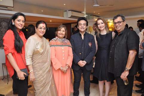 Adnan Sami and Subhash Ghai at Celebration of 37 Years of 'Mukta Arts'