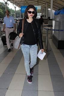 Prachi Desai Snapped at Airport