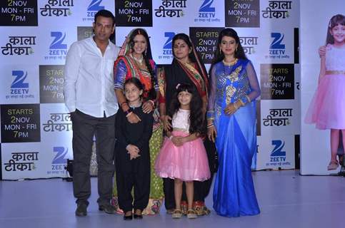 Cast of Zee TV's 'Kaala Teeka' at the launch of Show