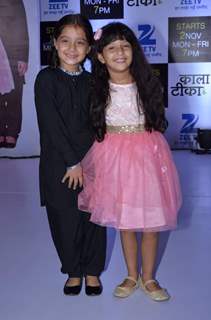 Adaa Narang and Sargam Khurana at Launch of Zee TV's New Show 'Kaala Teeka'