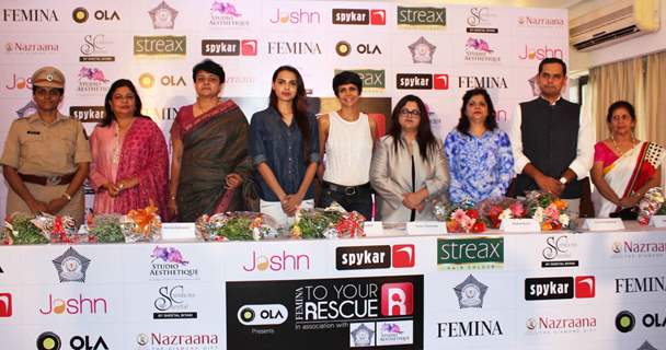 Mandira Bedi at Launch of 'Femina to Your Rescue' App