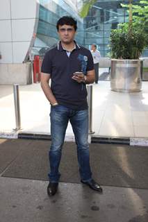 Sourav Ganguly Snapped at Airport