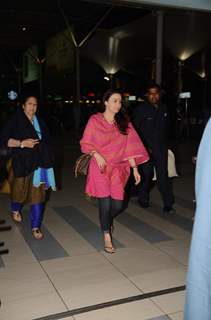 Preity Zinta Snapped at Airport