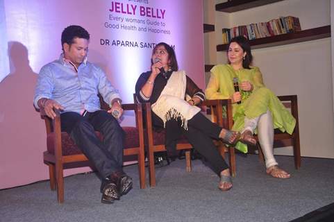 Sachin and Anjali Tendulkar at Book Launch of Dr Aparna Santhanam