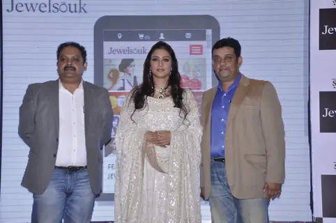 Tabu at Launch of Jewelsouk.com's E-Shubh Labh App