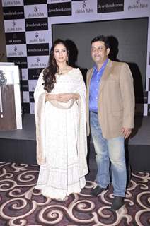 Tabu at Launch of Jewelsouk.com's E-Shubh Labh App