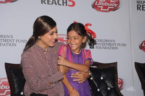 Kajol at Lifebuoy's Help a Child Reach 5 Event