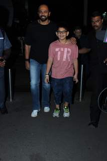 Rohit Shetty was snapped at Airport