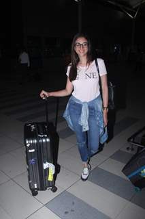 Aditi Rao Hydari was snapped at Airport