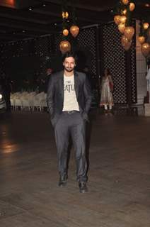 Ali Fazal poses for the media at Nita Ambani's Birthday Bash