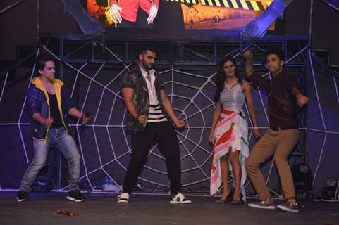 Arjun Kapoor, Faisal and Raghav shake a leg at the Launch of Khatron Ke Khiladi 7