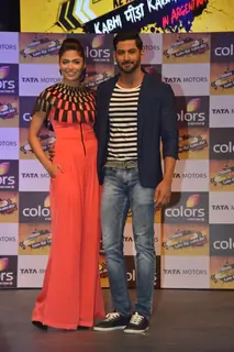 Parvathy Omanakuttan and Vivan Bhathena at the Launch of Khatron Ke Khiladi 7