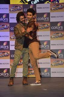 Jay Bhanushali and Raghav Juyal at the Launch of Khatron Ke Khiladi 7