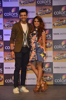 Himanshoo Malhotra and Sana Saeed at the Launch of Khatron Ke Khiladi 7