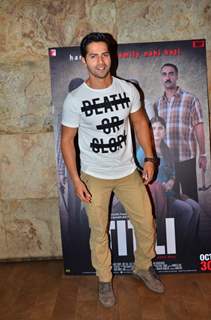 Varun Dhawan at the Special Screening of Titli