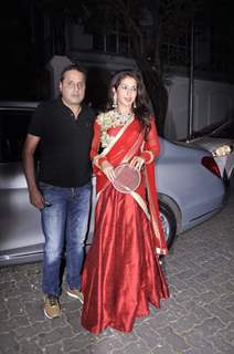 Krishika Lulla was at Karva Chauth Celebrations at Anil Kapoor's Residence