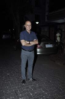 Anupam Kher was at Karva Chauth Celebrations at Anil Kapoor's Residence