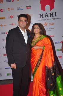 Siddharth Roy Kapoor and Vidya Balan at MAMI Film Festival Day 1