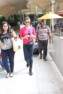 Jacqueline Fernandes Snapped at Airport