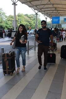 Rohit Sharma Snapped at Airport