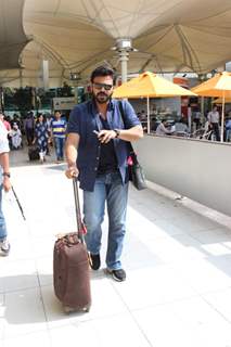 Daggubati Venkatesh Snapped at Airport