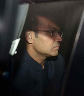 Virendra Sehwag at Harbhajan Singh - Geeta Basra Wedding Reception