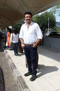 Anu Malik Snapped at Airport