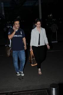 Adnan Sami Snapped at Airport