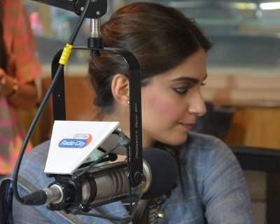 Sonam Kapoor for Promotions of Prem Ratan Dhan Payo at Radio City