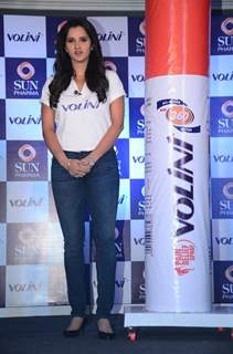 Sania Mirza at Volini Press Meet