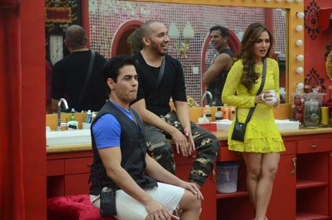 Bigg Boss Nau 9: Day 24 - Sanaa Khan, Ali Quli Mirza and Aman Verma