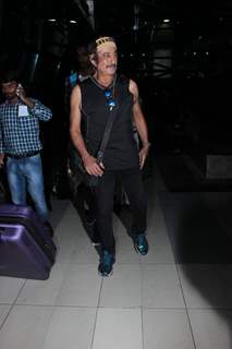 Shakti Kapoor Snapped at Airport