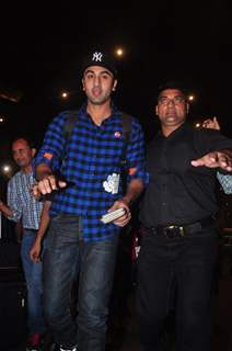 Ranbir Kapoor Snapped at Airport