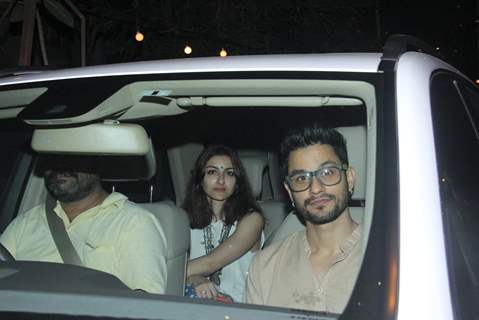 Soha Ali Khan and Kunal Khemu  Attends Prithvi Theatre Festival