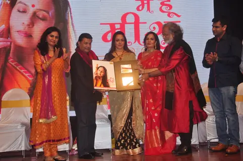 Anup Jalota and Hema Malini at Album Launch