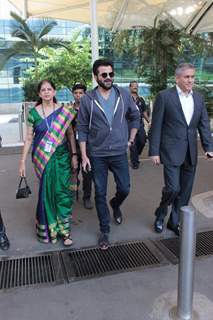 Anil Kapoor Snapped at Airport