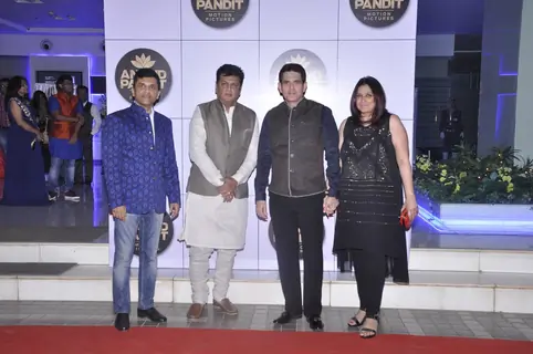 Omung Kumar at Anand Pandit's Diwali Bash