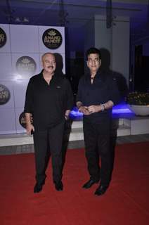 Rakesh Roshan and Jeetendra at Anand Pandit's Diwali Bash