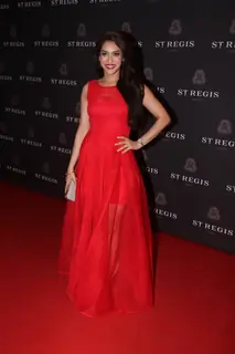 Rashmi Nigam at St. Regis Opening Ceremony