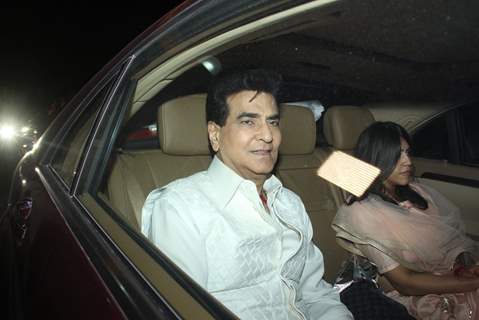 Jeetendra and Ekta Kapoor at Akshay Kumar's Diwali Bash