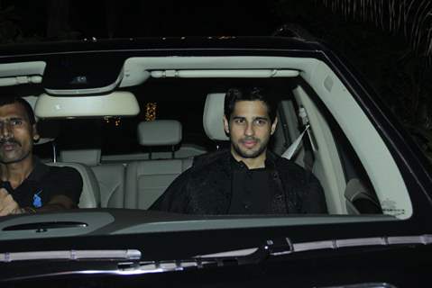 Sidharth Malhotra at Akshay Kumar's Diwali Bash