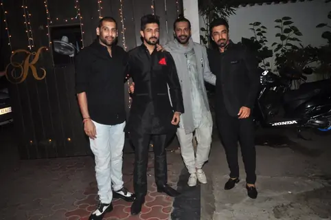 Ashish Chowdhry and Rocky S at Shilpa Shetty's Diwali Bash