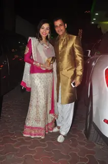 Ganesh Hegde at Shilpa Shetty's Diwali Bash